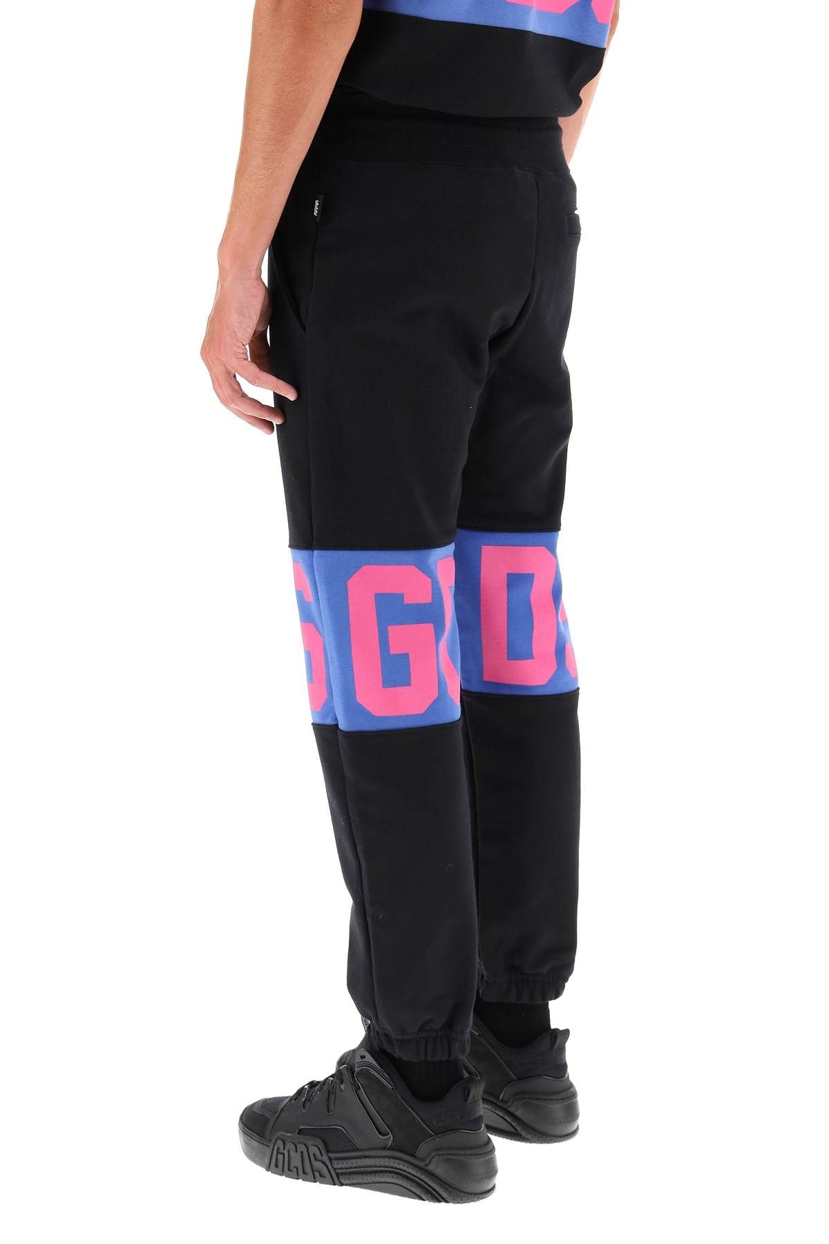 JOGGERS WITH LOGO BANDS - 4