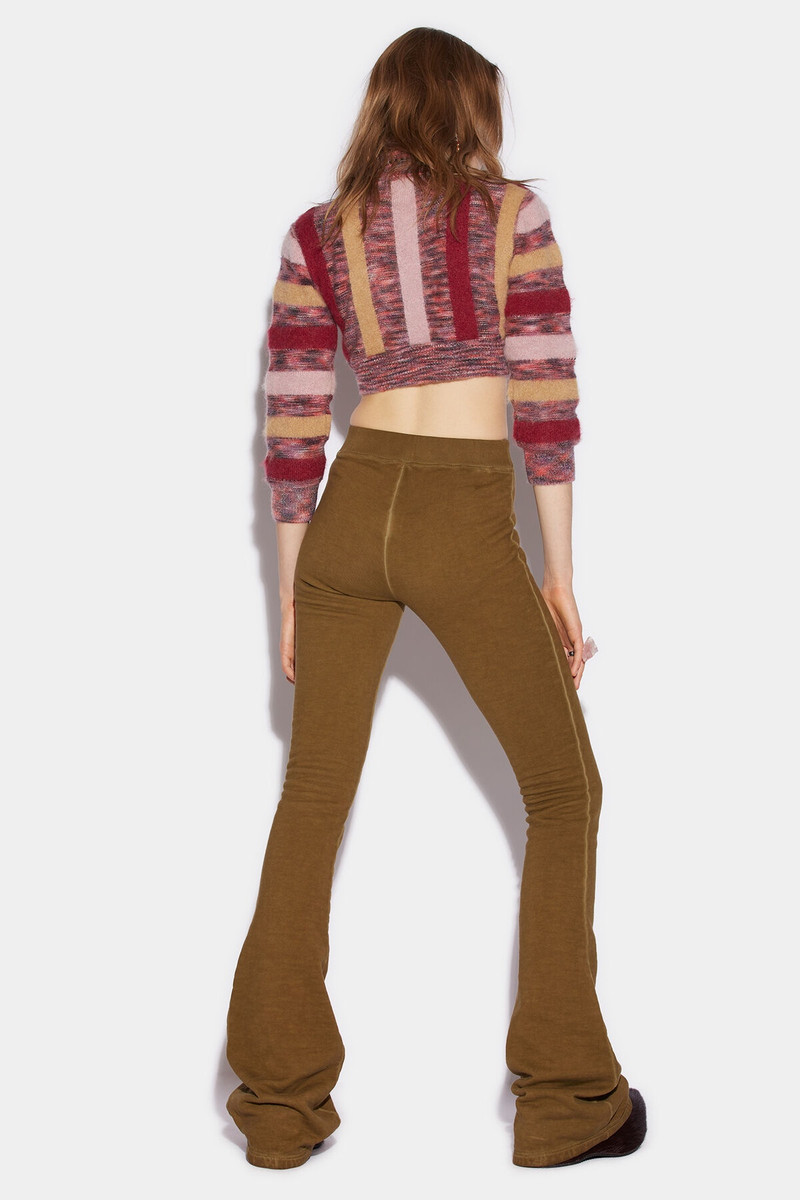 DSQUARED2 FLARED HIGH WAISTED LONG PANTS outlook