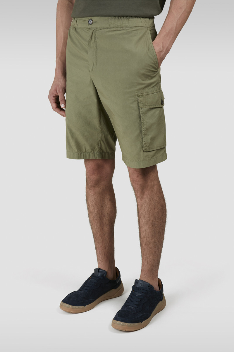 CARGO BERMUDA IN ULTRALIGHT POPLIN COTTON 6