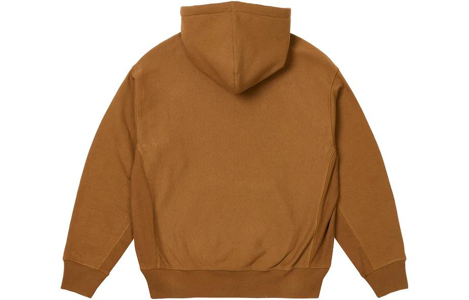 Palace x Carhartt WIP Hoodie 'Hamilton Brown/Tobacco' I033560-KHAKI - 2