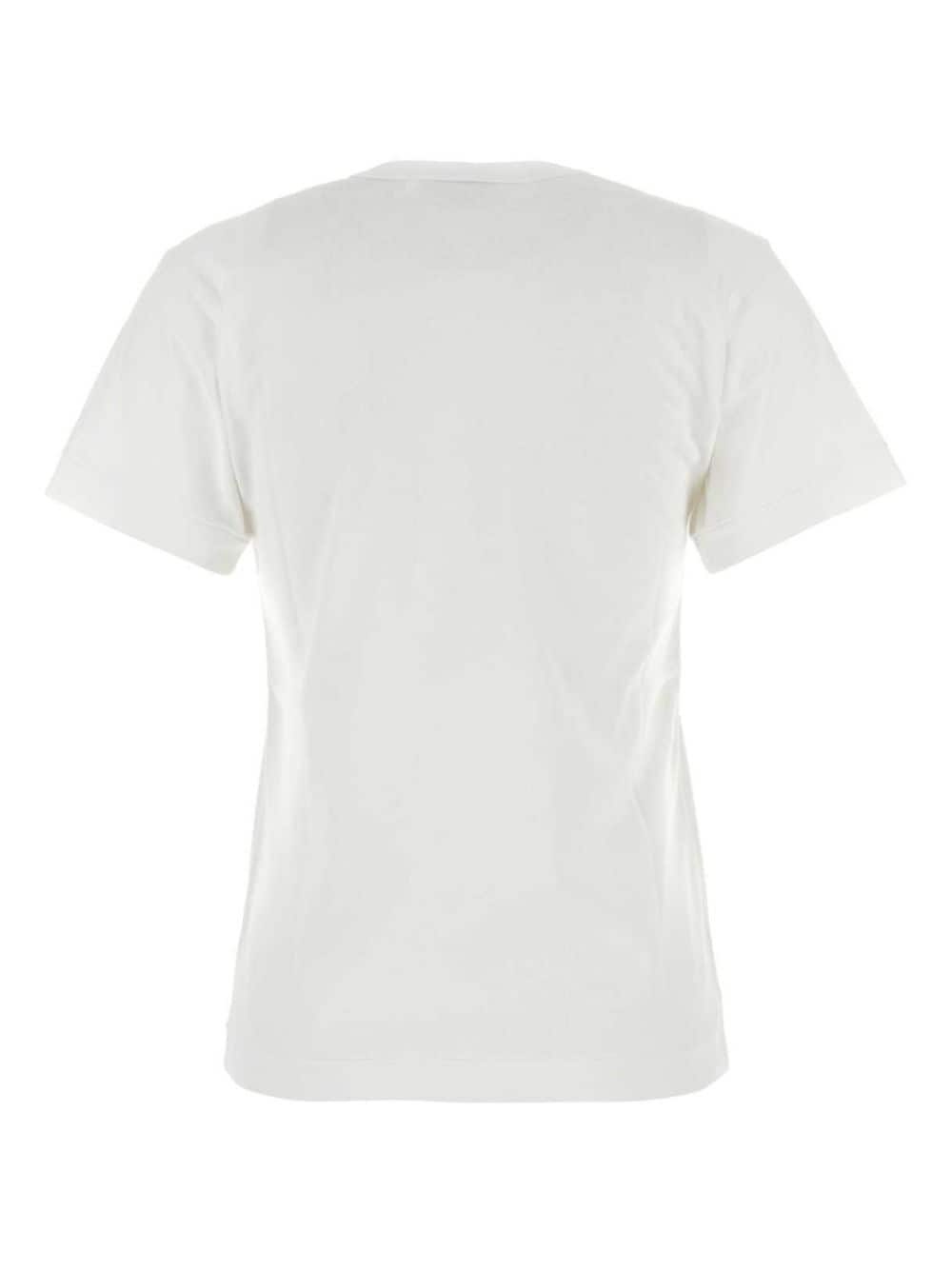 logo-print cotton T-shirt - 2