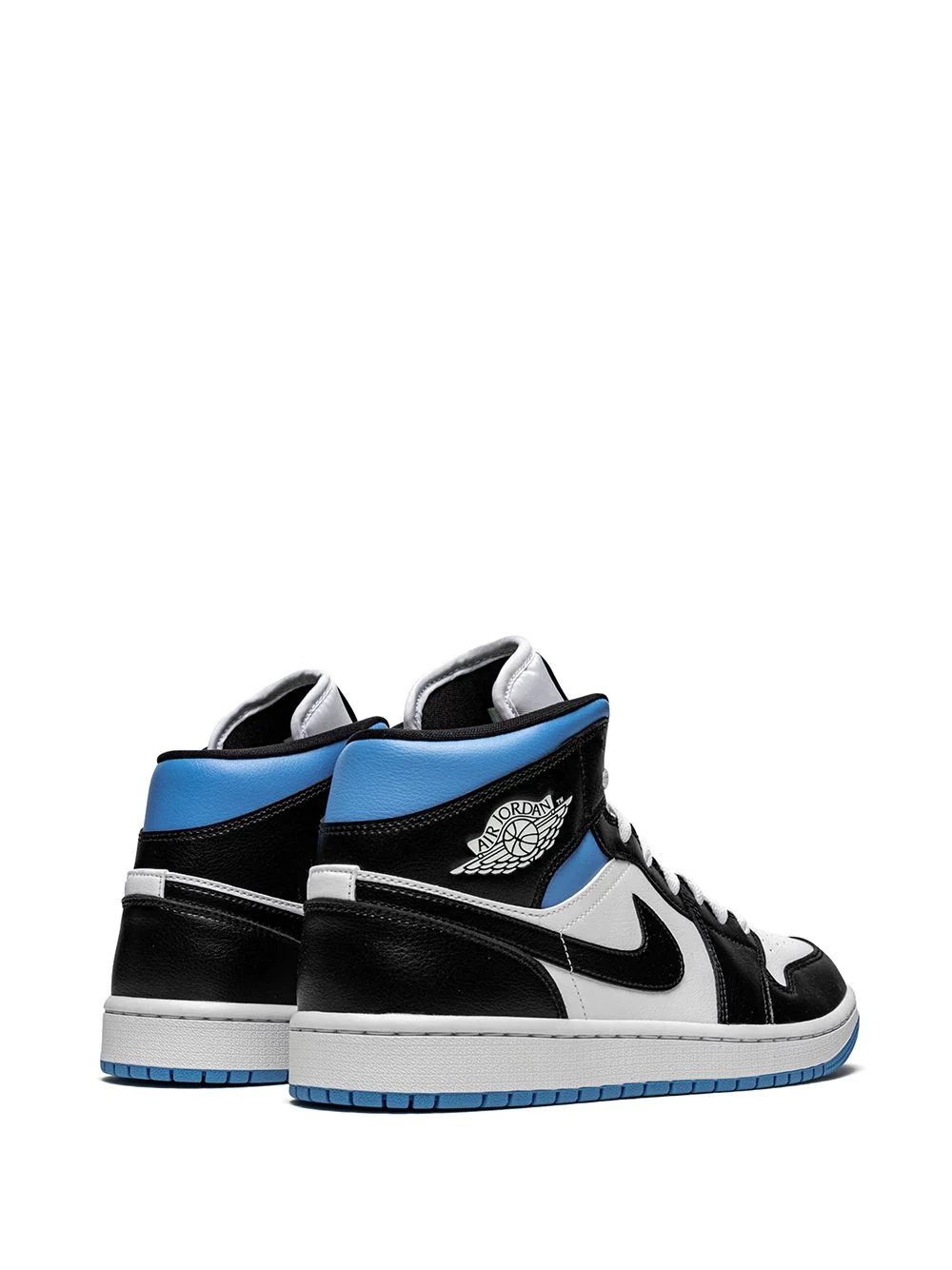 Air Jordan 1 Mid "Black/White/University Blue" sneakers - 3
