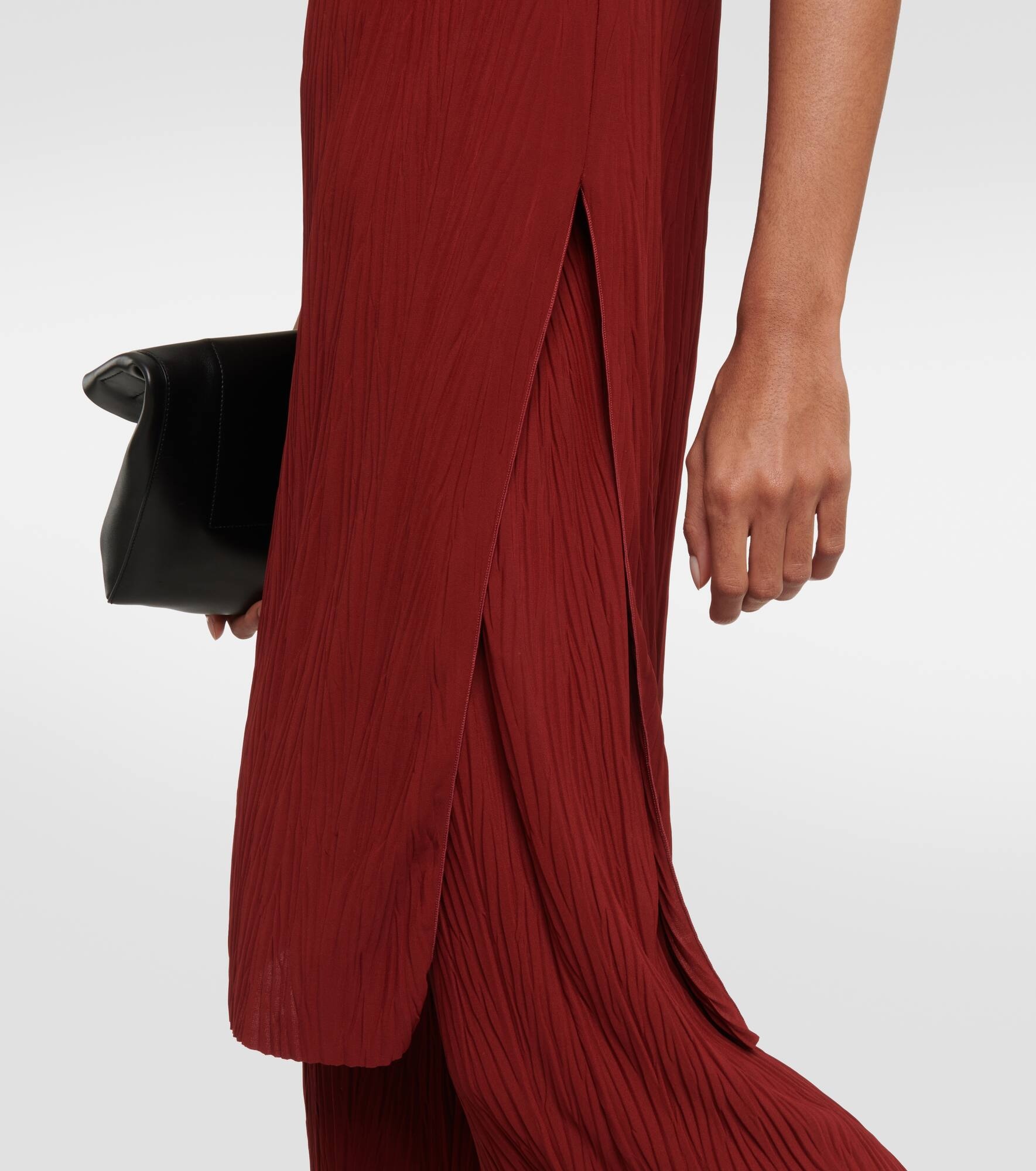 Leisure Teulada pleated jersey dress - 5