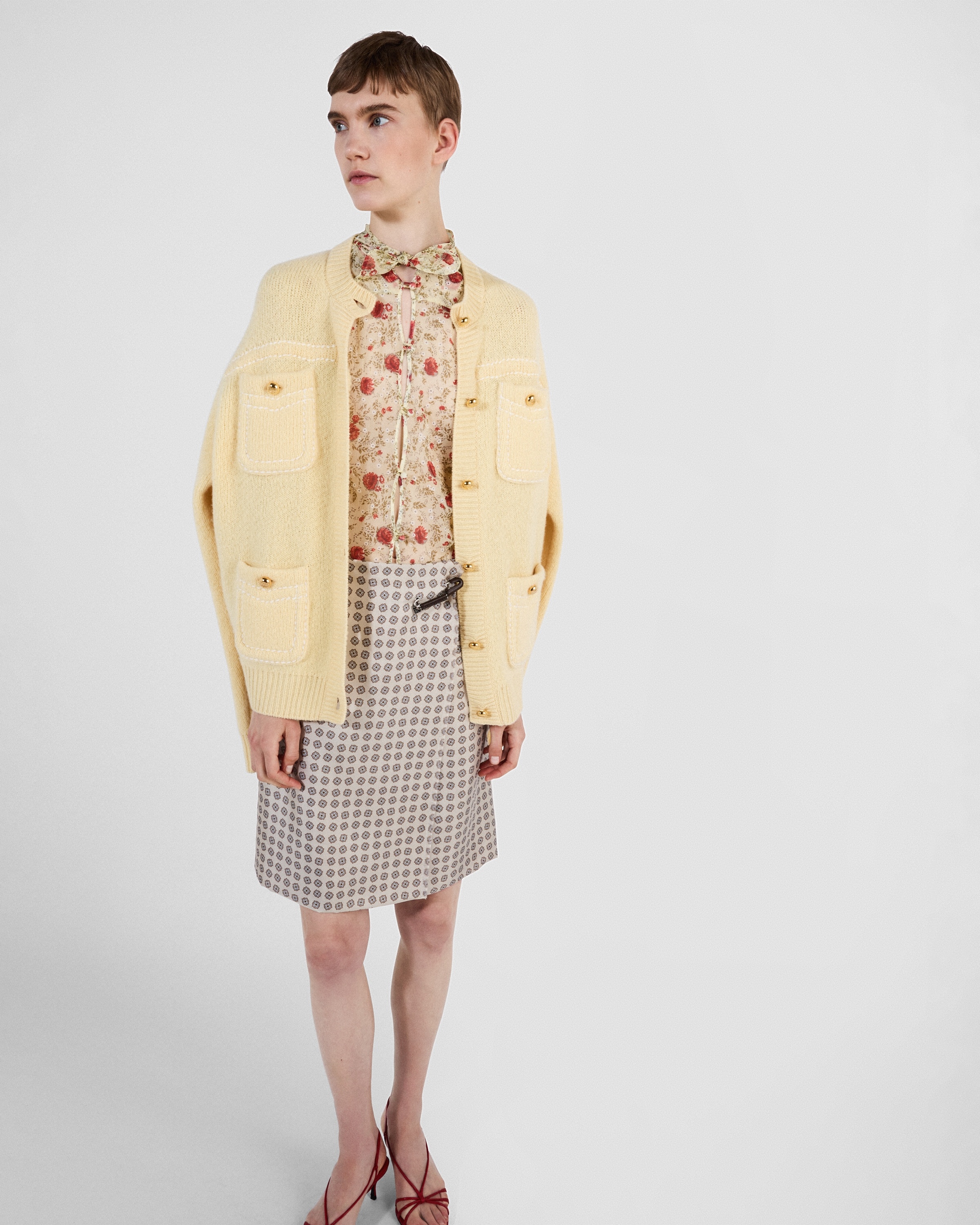 Cashmere cardigan - 4