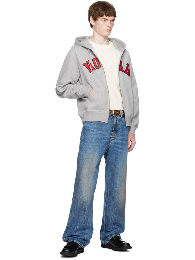 Noah Brown Braided Leather Belt outlook