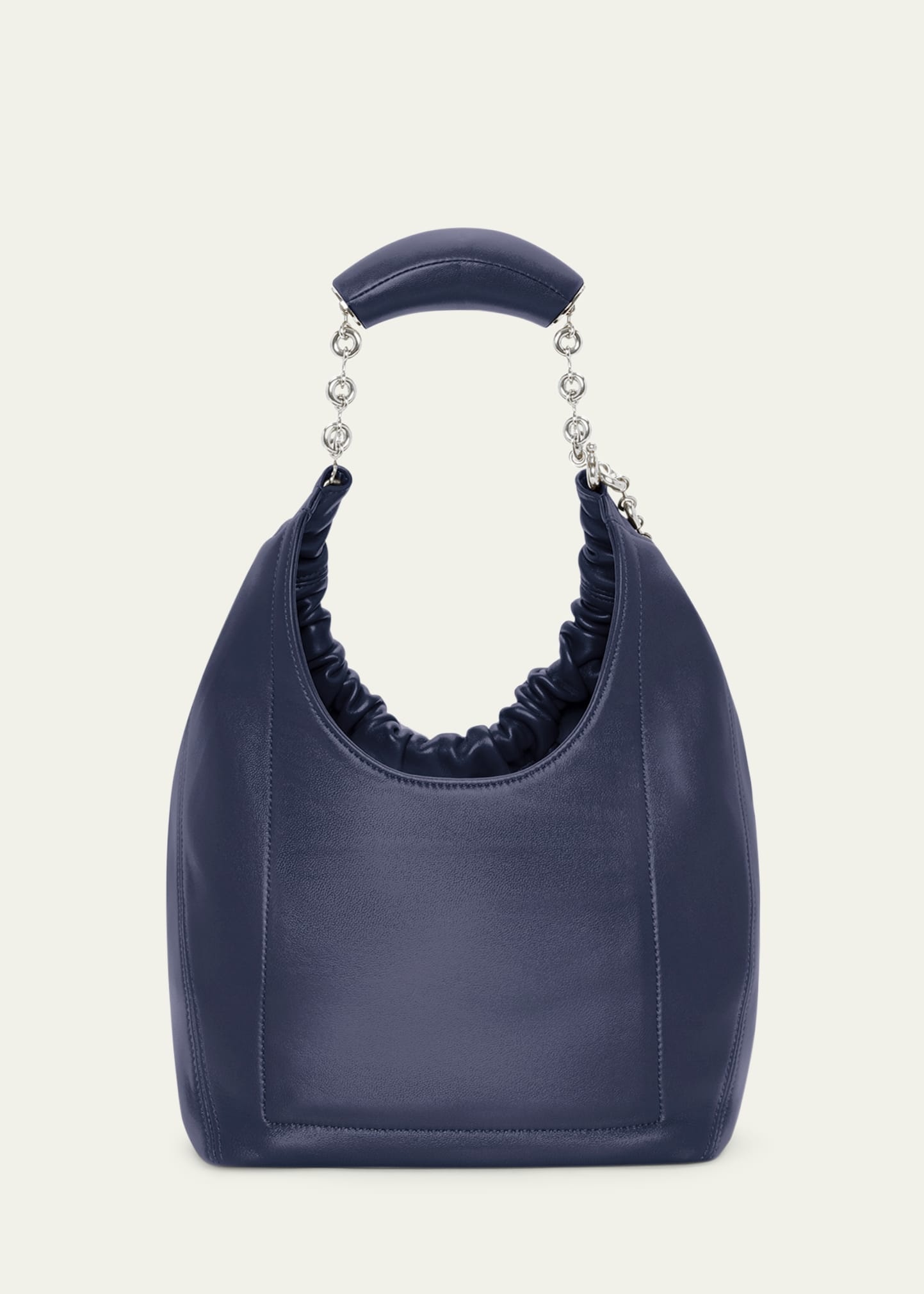Squeeze Small Shoulder Bag in Napa Leather - 3
