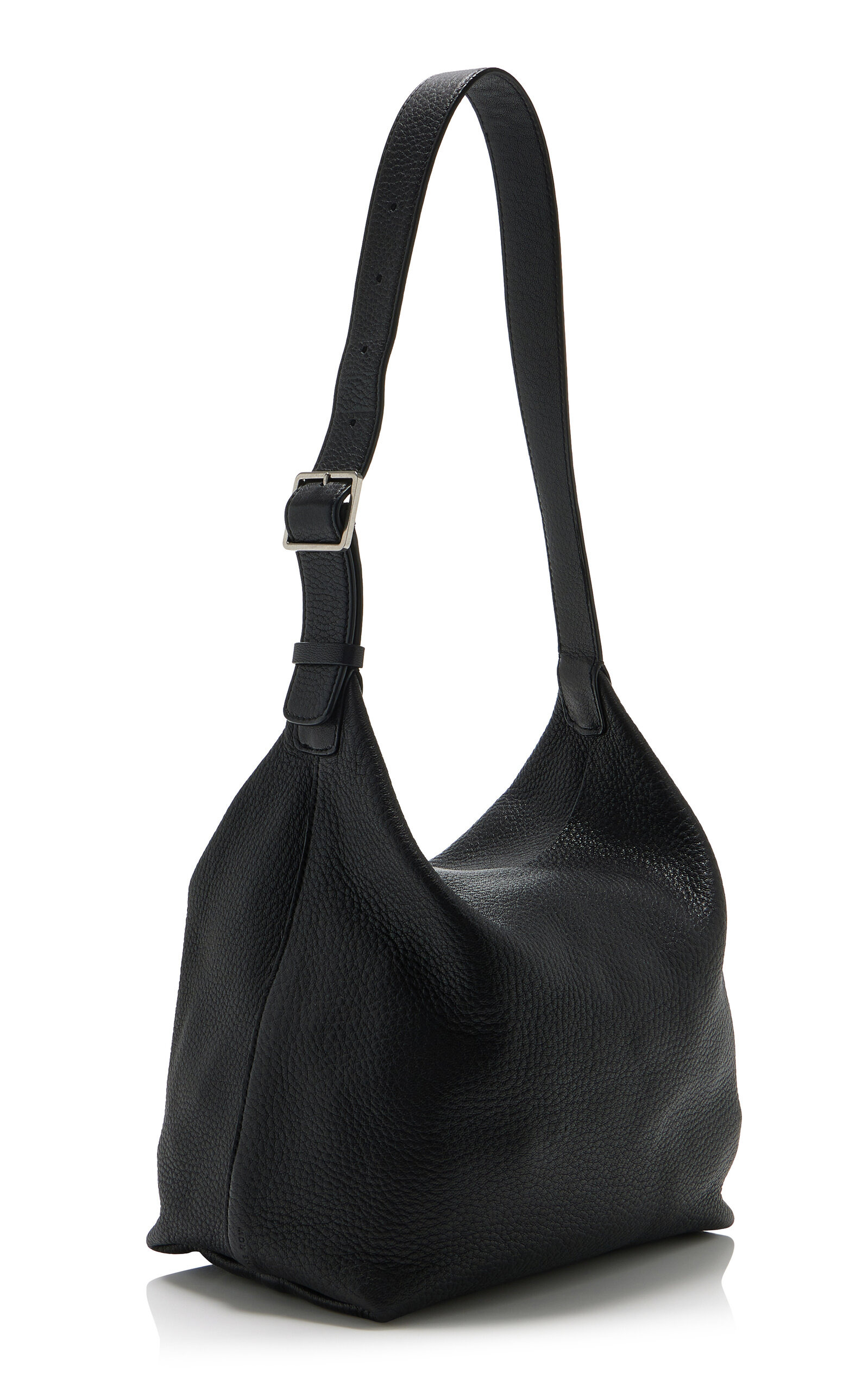 Isa Leather Shoulder Bag black - 3