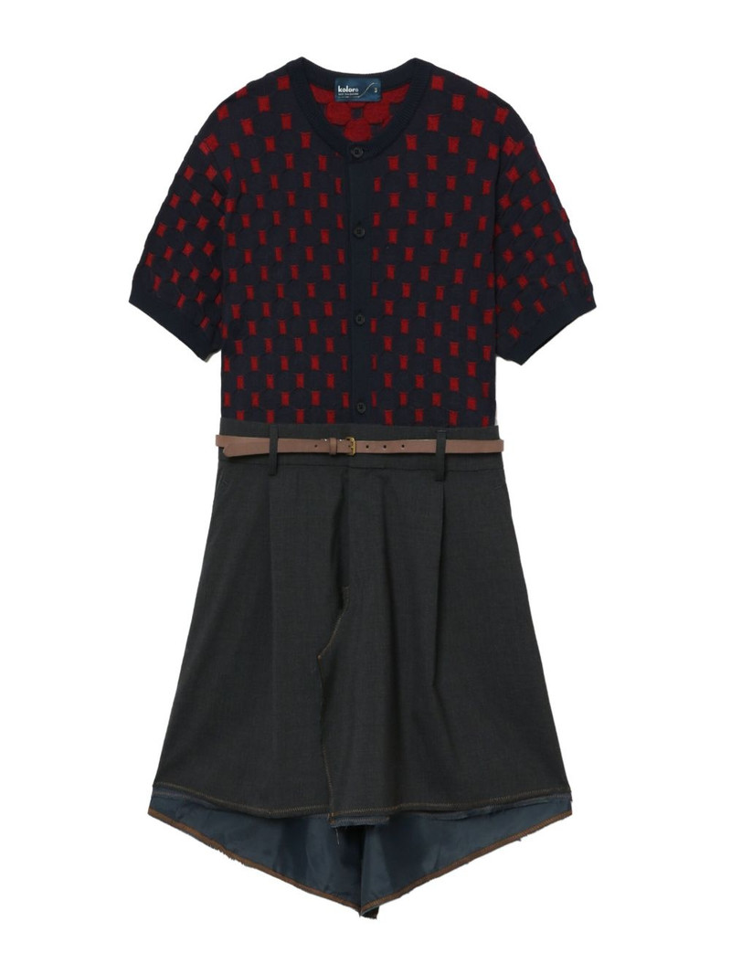 panelled tunic top 1