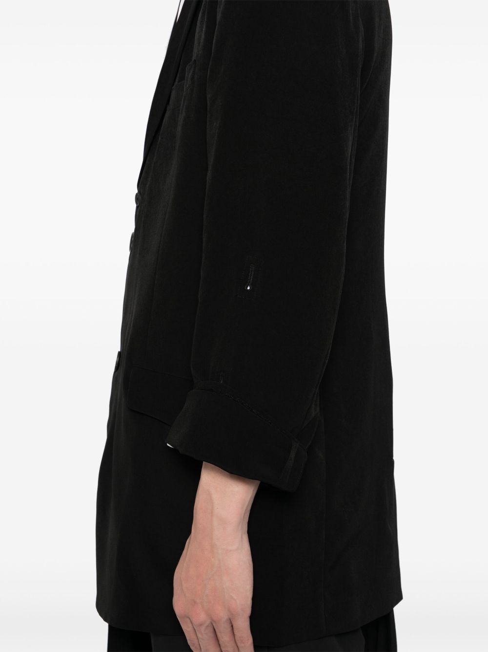 tuxedo attachable-collar jacket - 5