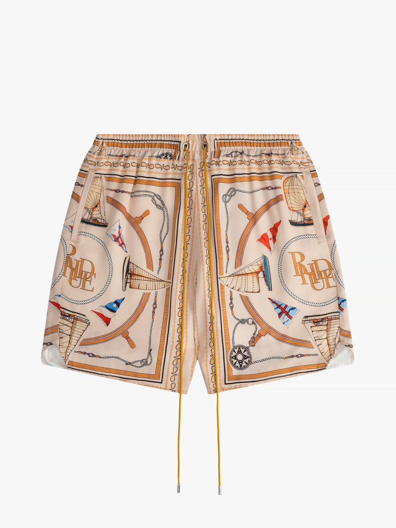 RHUDE NAUTICAL SILK SHORT 1