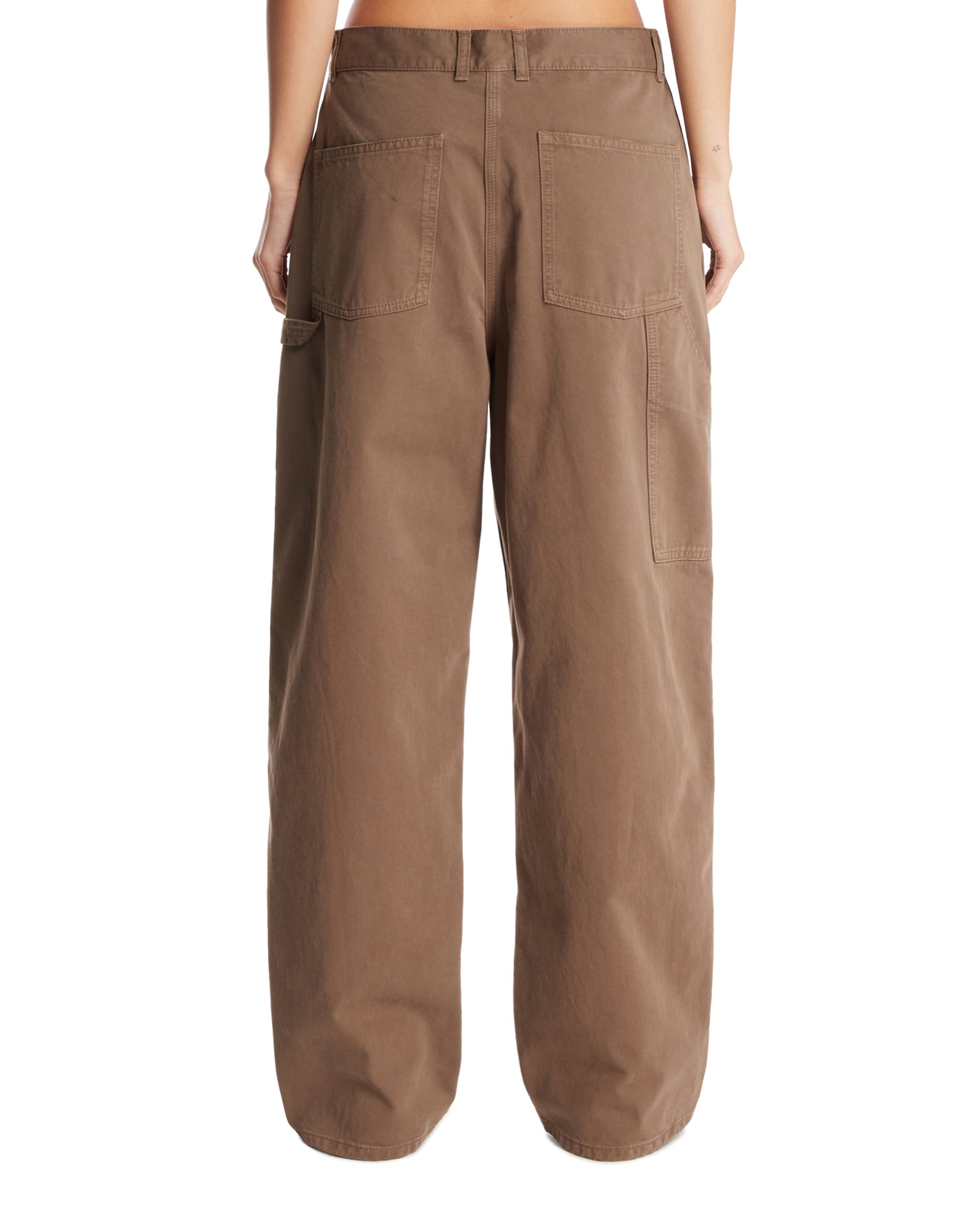 Beige Sharka Cotton Pants - 3