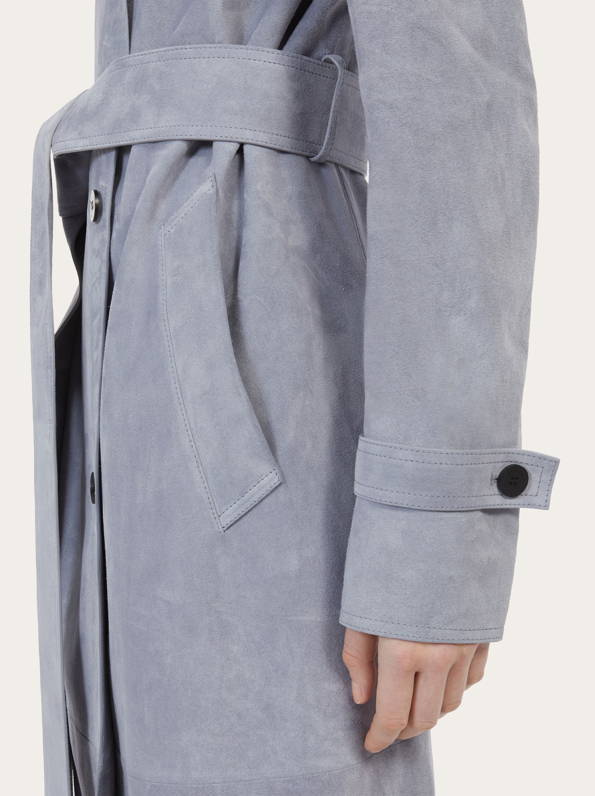 Suede trench - 6