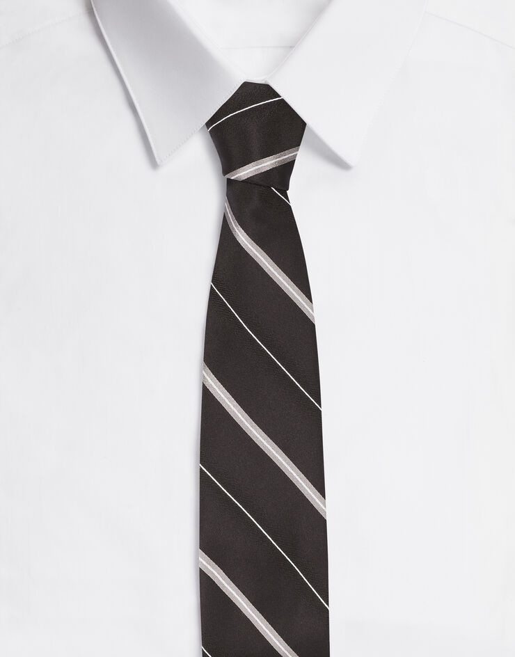 6-cm silk blade tie - 1