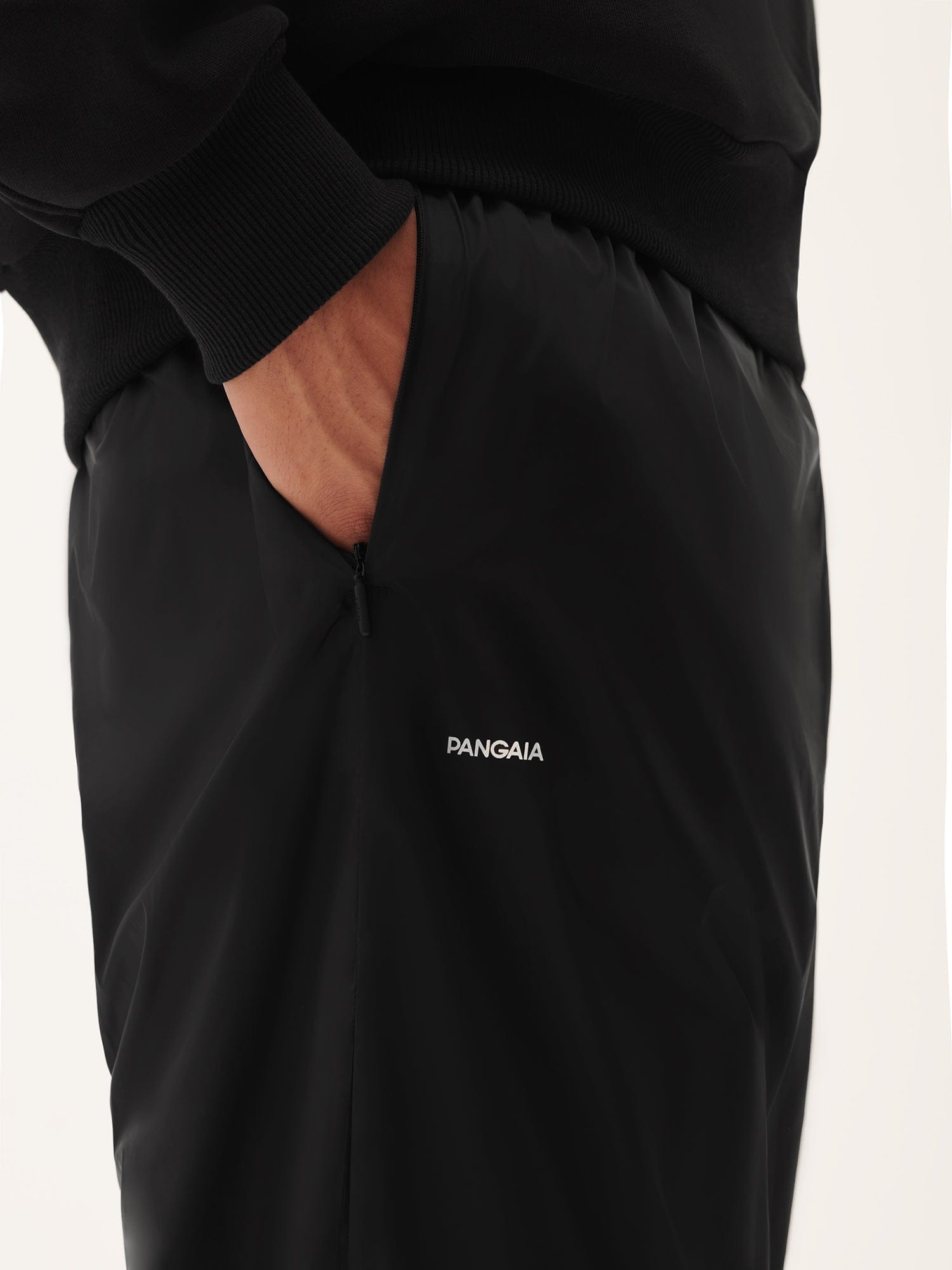 Mens DNA Recycled Nylon Track Pants - Black - 4
