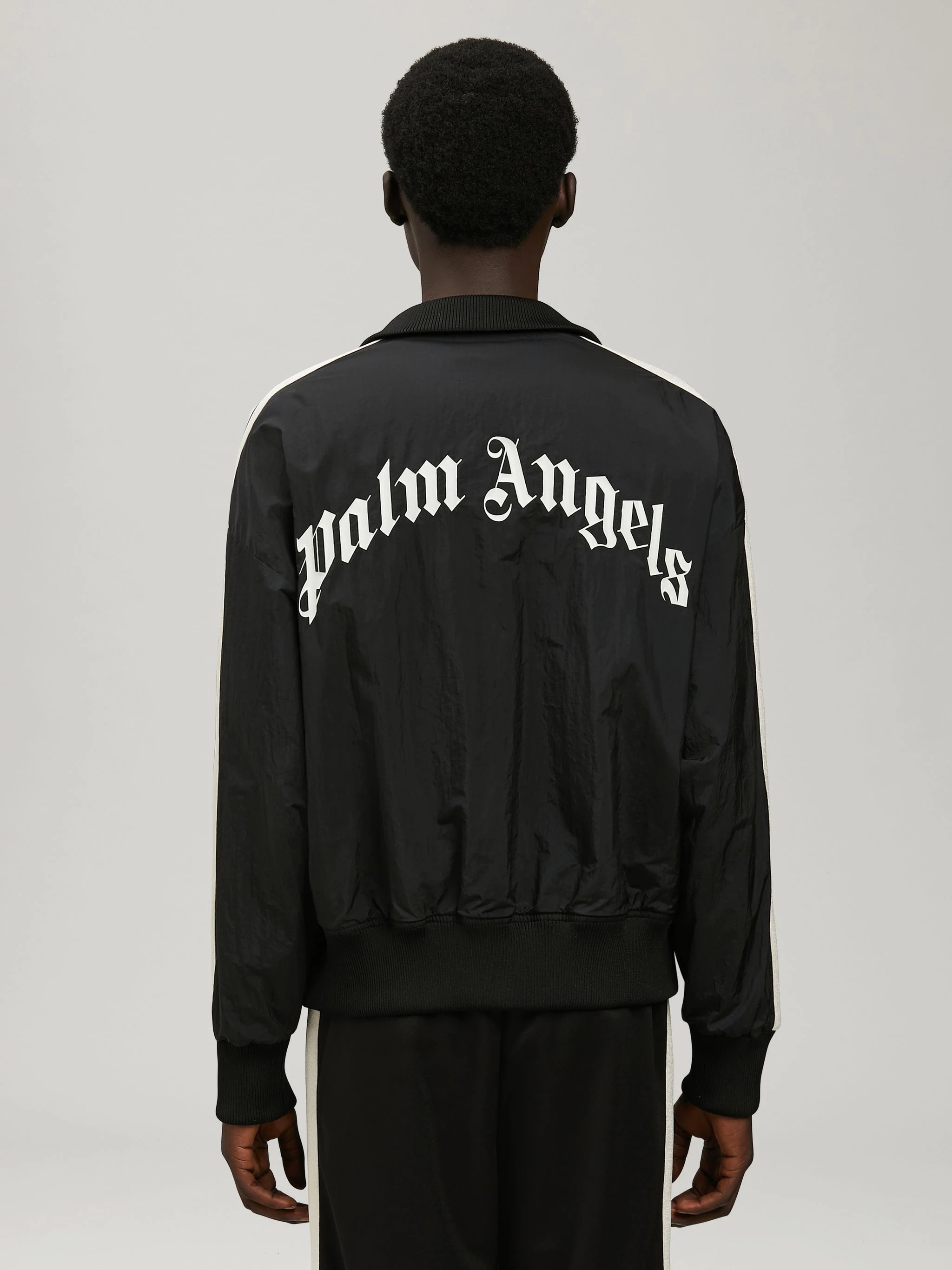 CURVED LOGO TRACK JACKET - 5