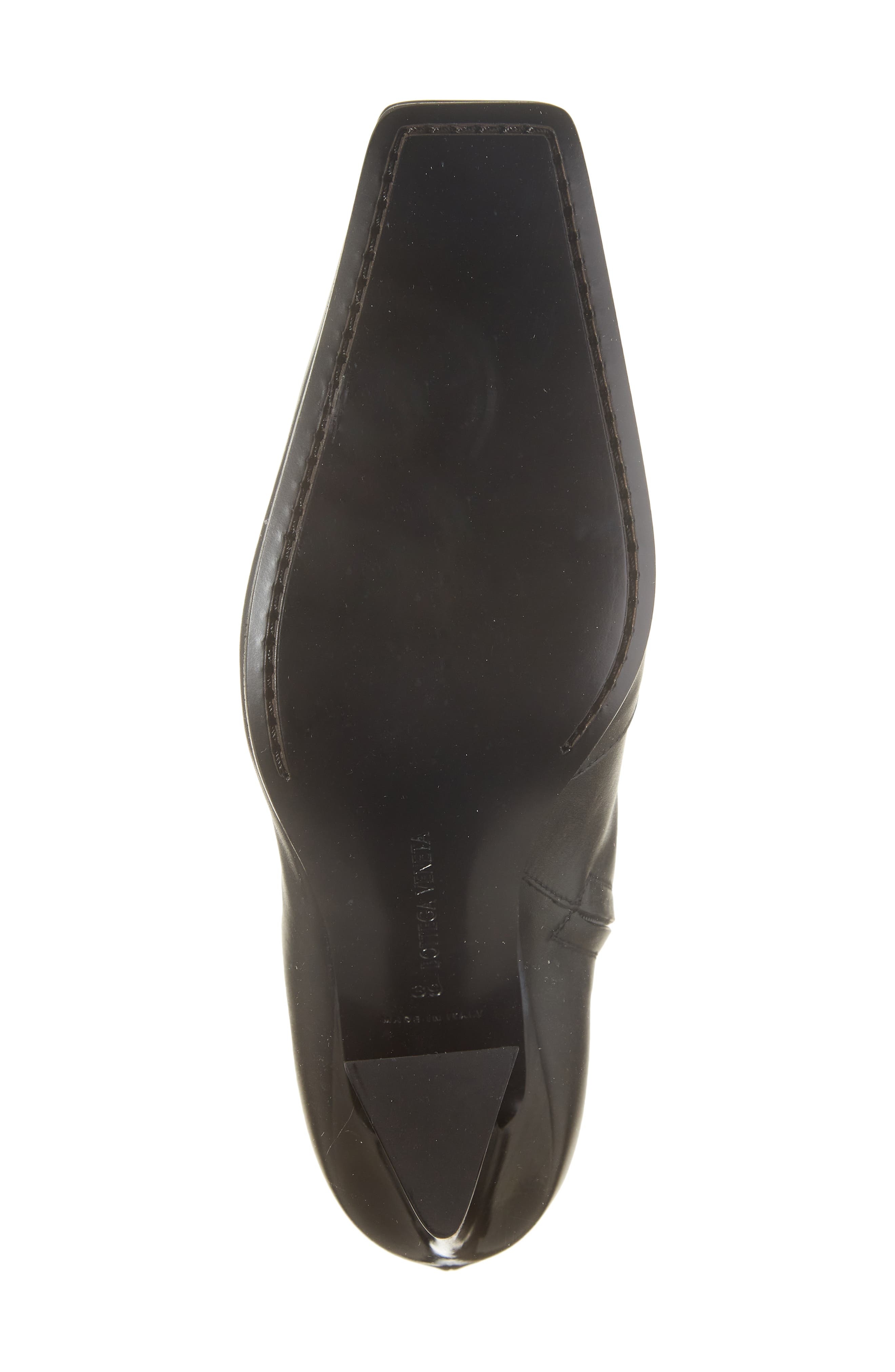 Bottega Veneta Lewis Slant Heel Bootie in 1000 Black at Nordstrom - 6
