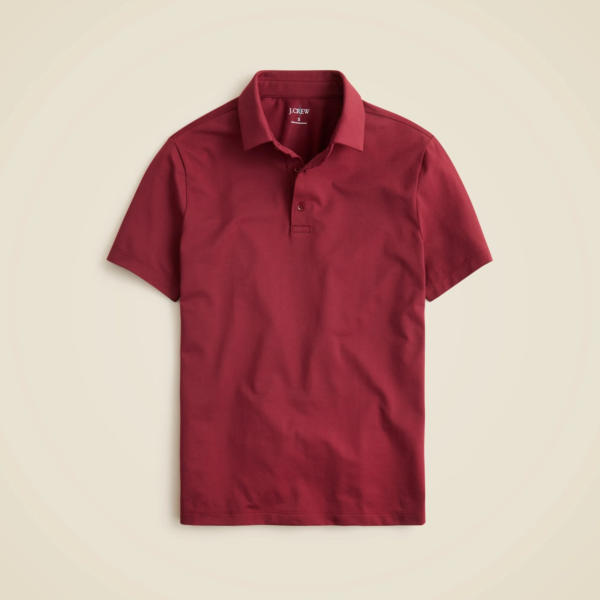 Classic Untucked performance piqué polo shirt - 1