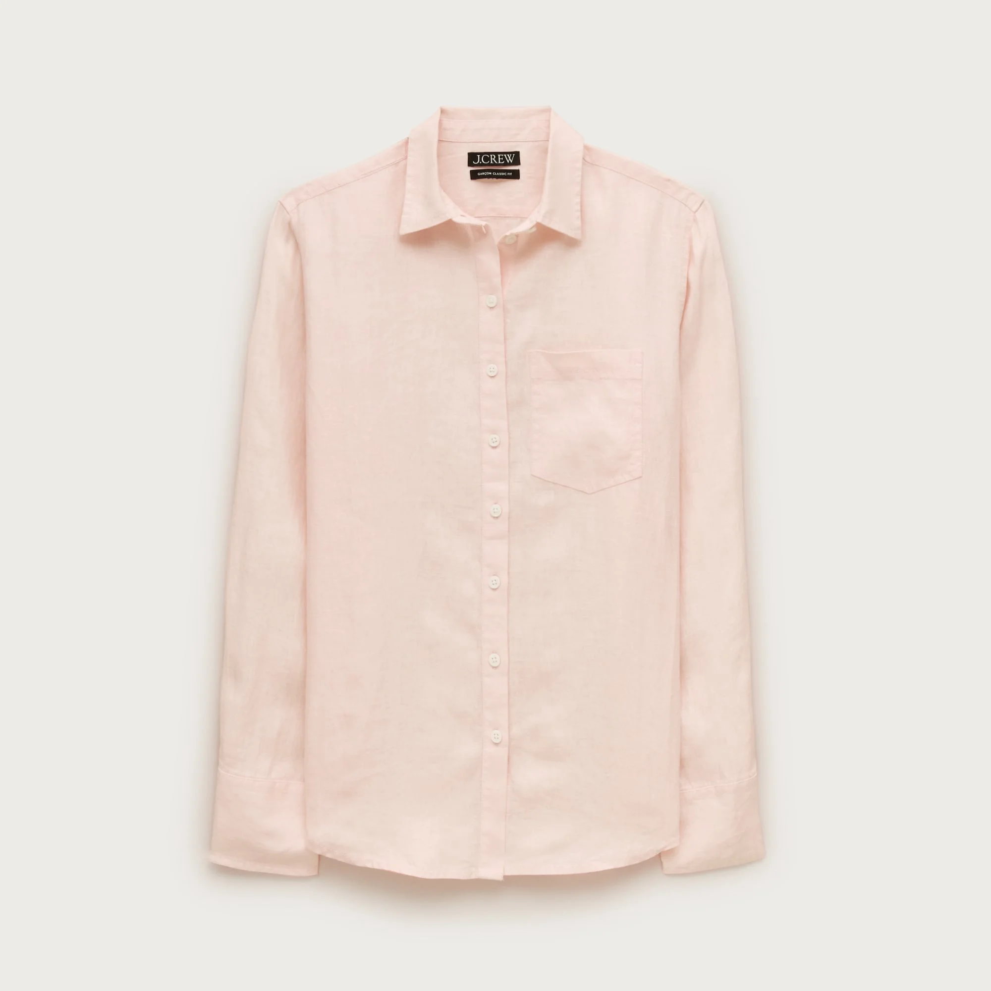 Garçon classic button-up shirt in Baird McNutt Irish linen - 1