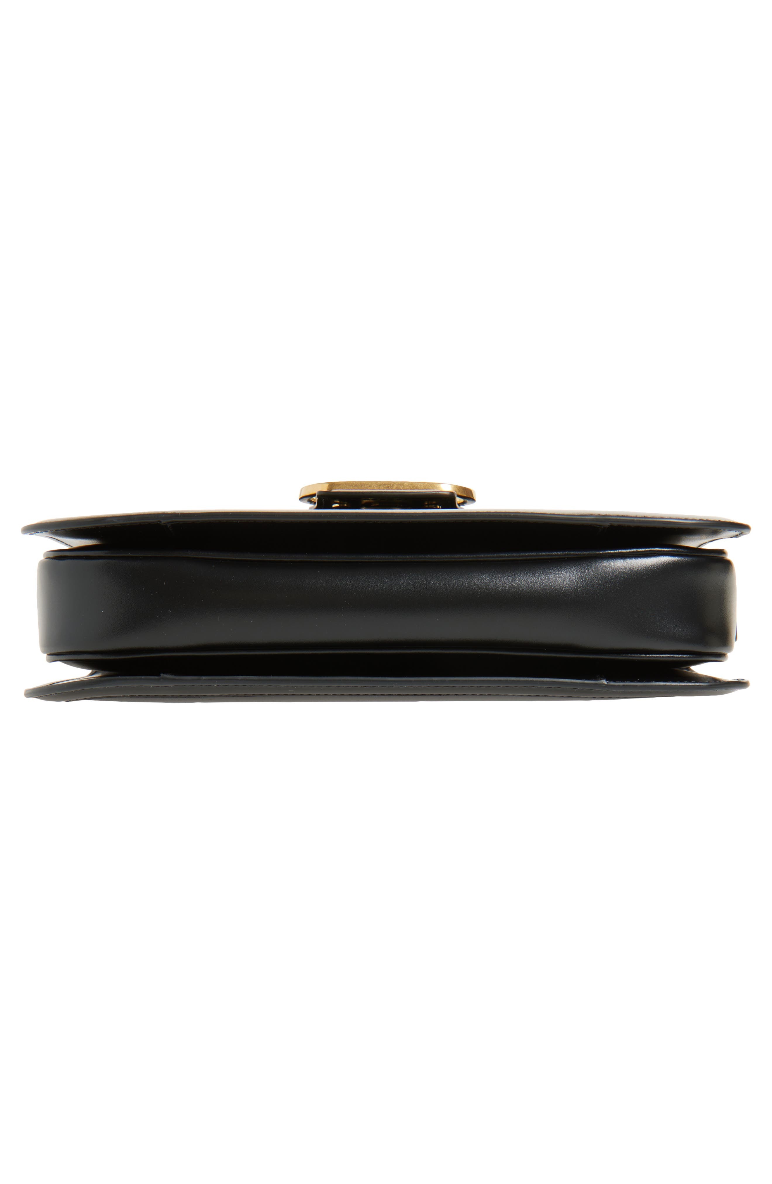 Valentino Garavani 9TO5 Leather Shoulder Bag in Black at Nordstrom - 7