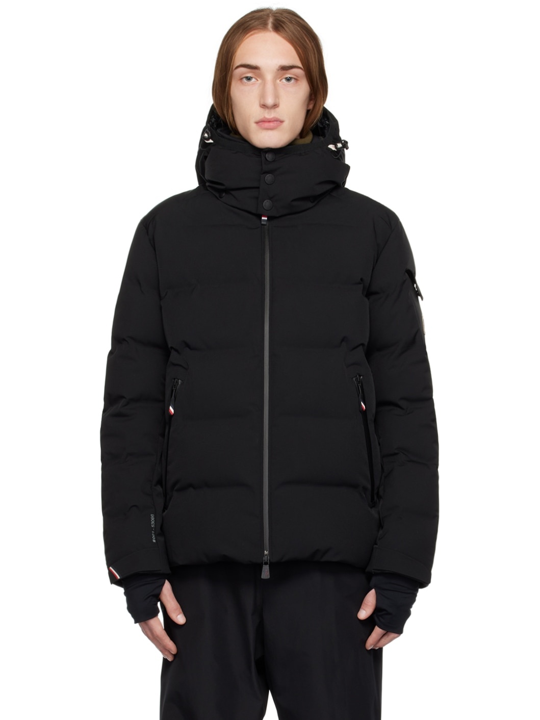 Black Montgetech Down Jacket - 1