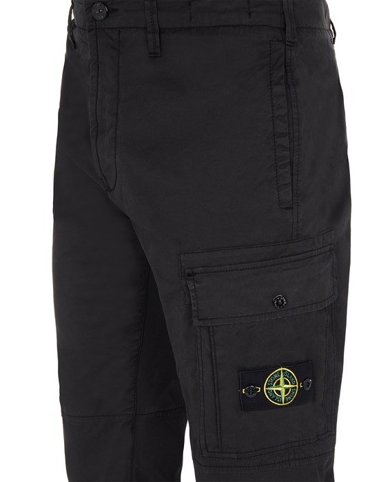 32419 SUPIMA® COTTON TWILL STRETCH-TC BLACK - 3