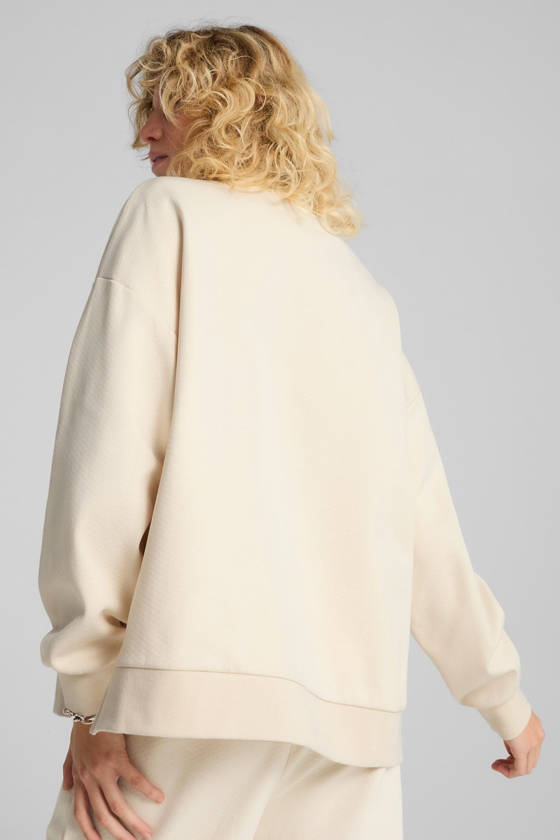 Wardrobe Essentials Women's Oversized Crew Sweatshirt 6