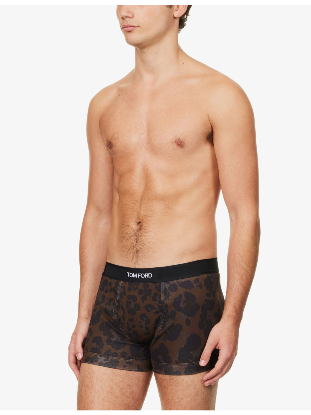 Leopard-print logo-waistband stretch-cotton boxers - 2