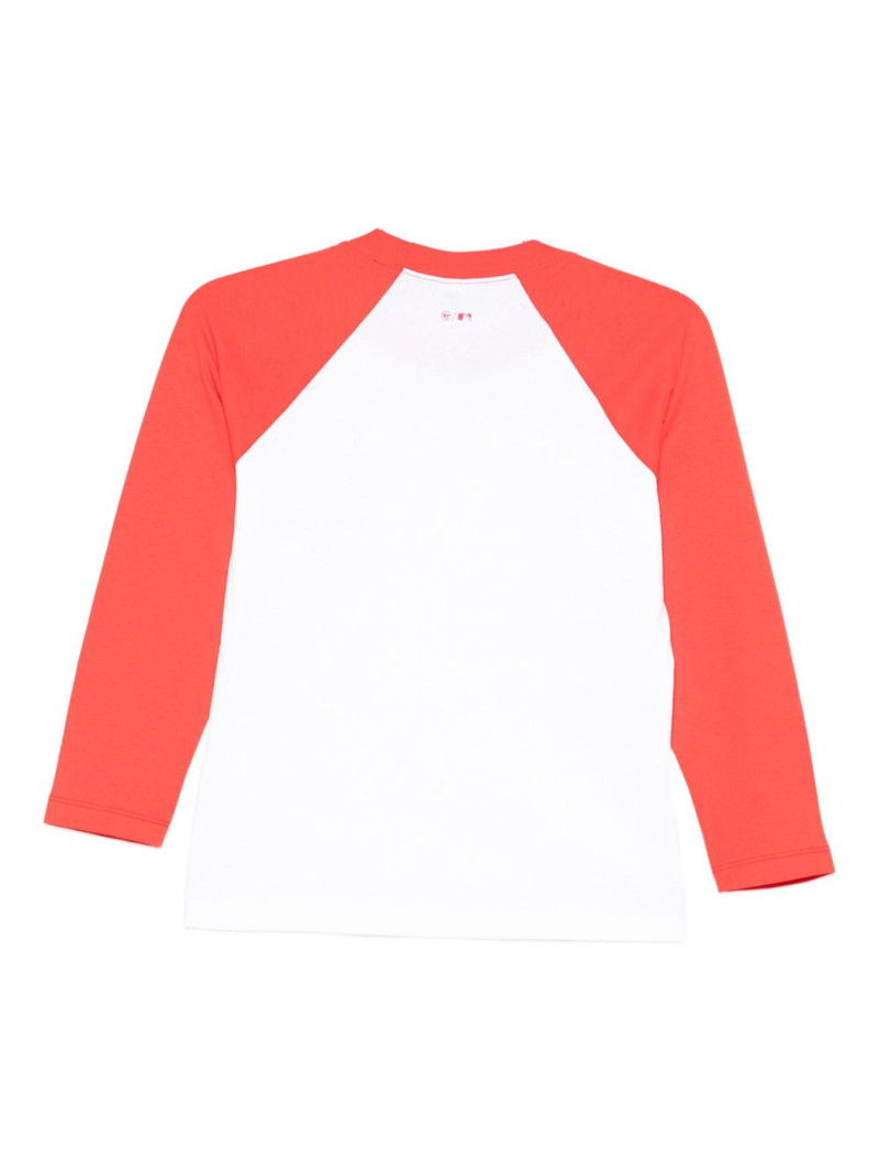 Sporty & Rich Yankees Serif T-shirt outlook