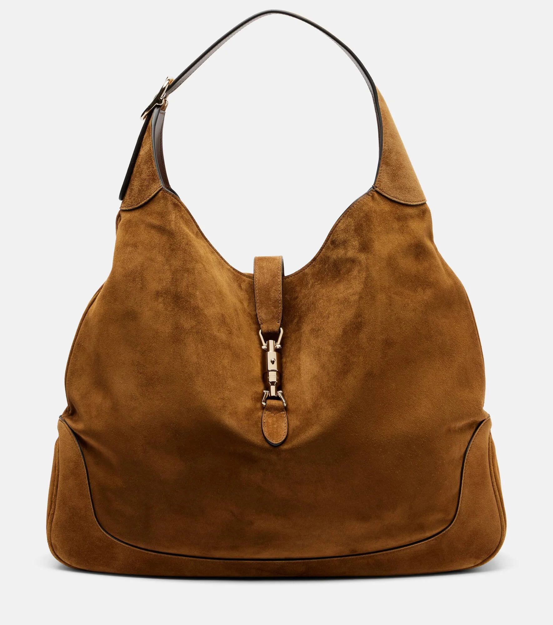 Jackie 1961 Large suede tote bag - 1