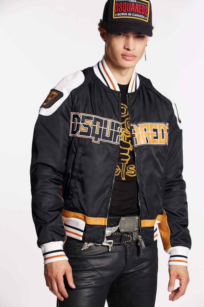RIDER COLLEGE BOMBER JACKET 1