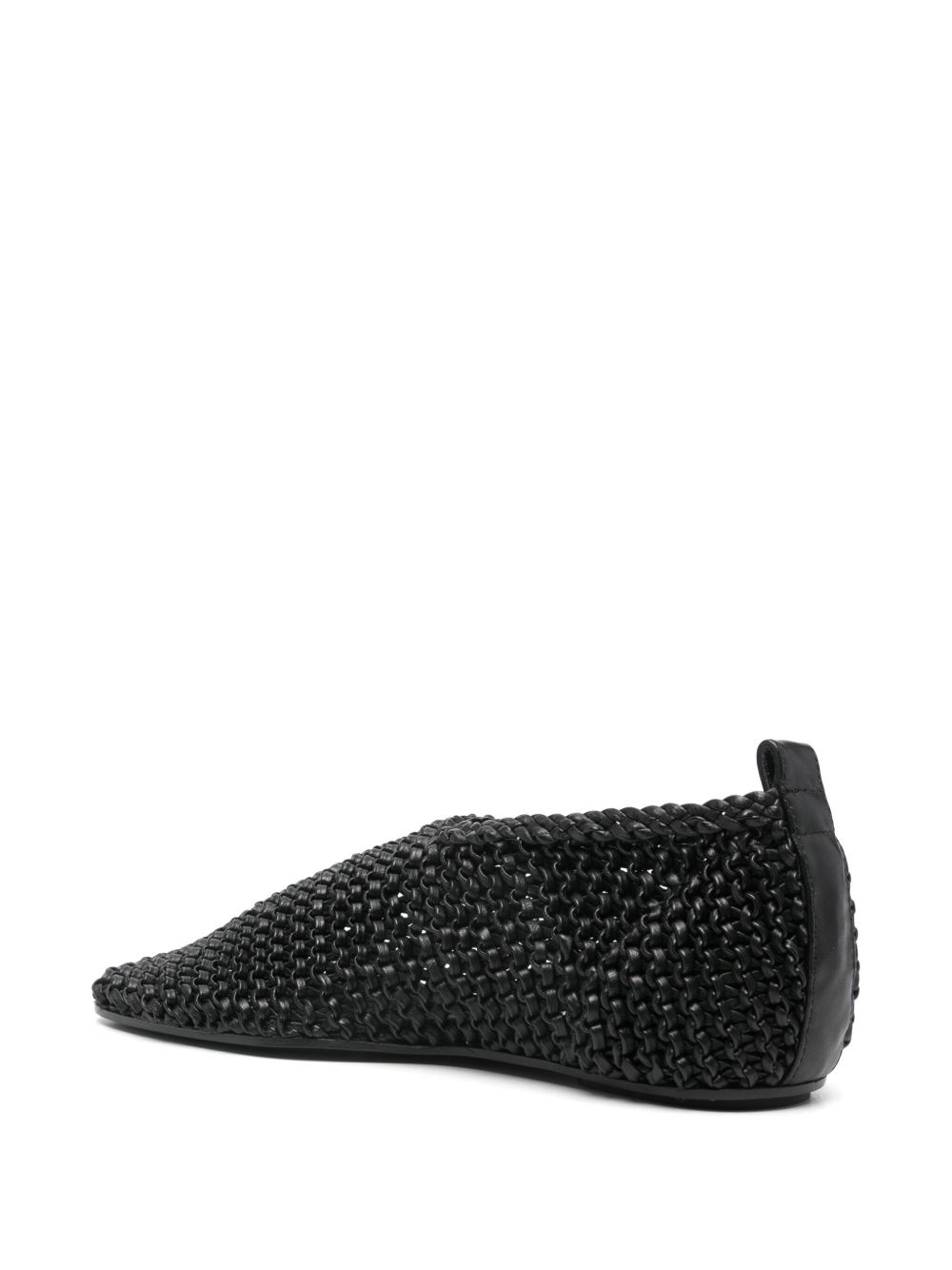 woven ballet flats - 3