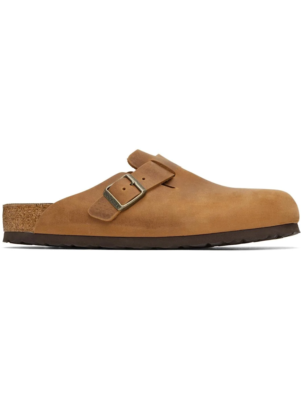 Tan Regular Boston Slip-on Loafers - 1