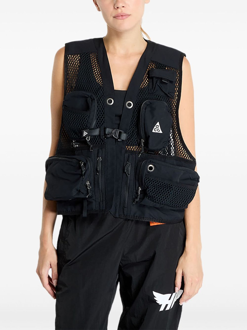 Nike ACG Buttles mesh-panelled multi-pocket vest outlook