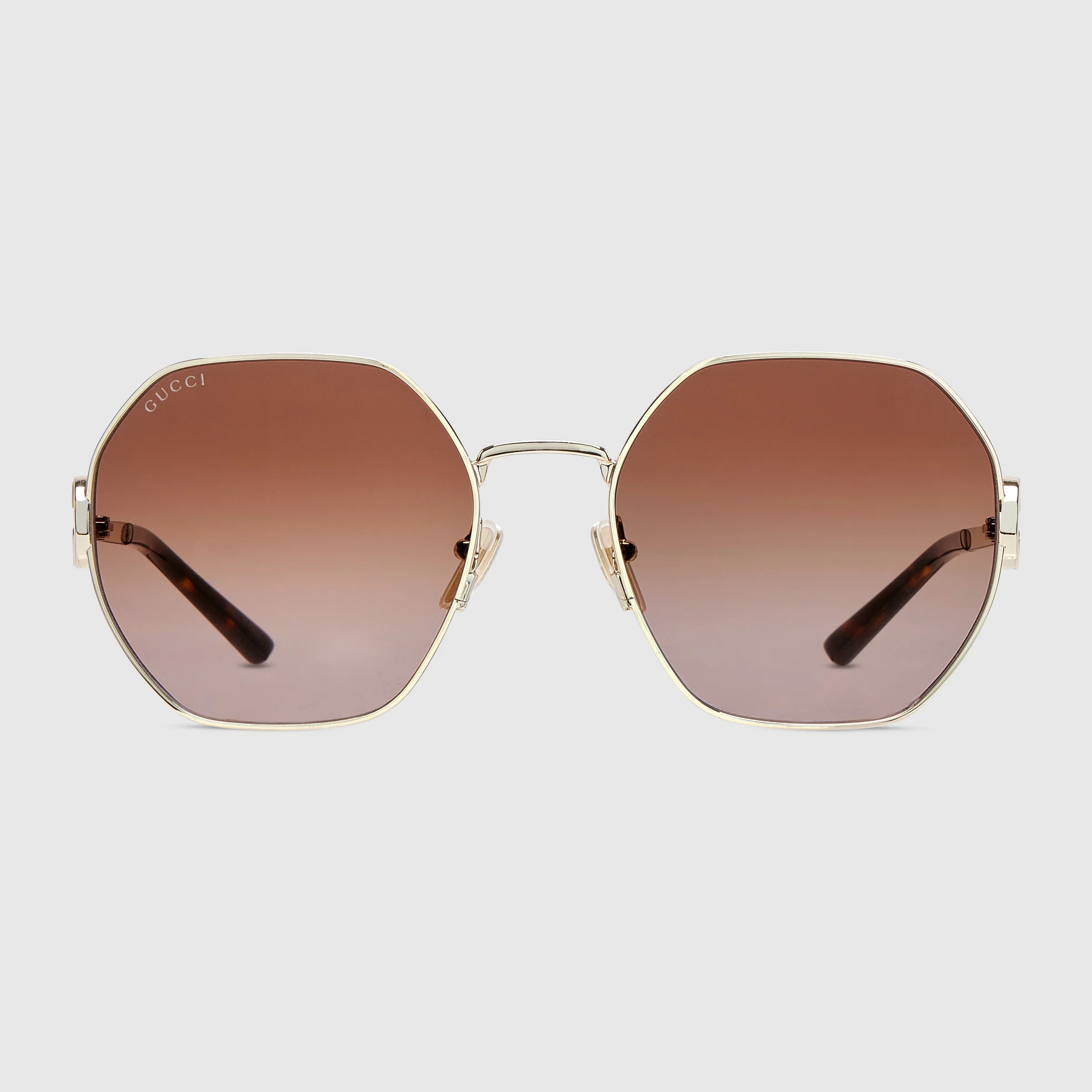 Oval frame sunglasses - 1