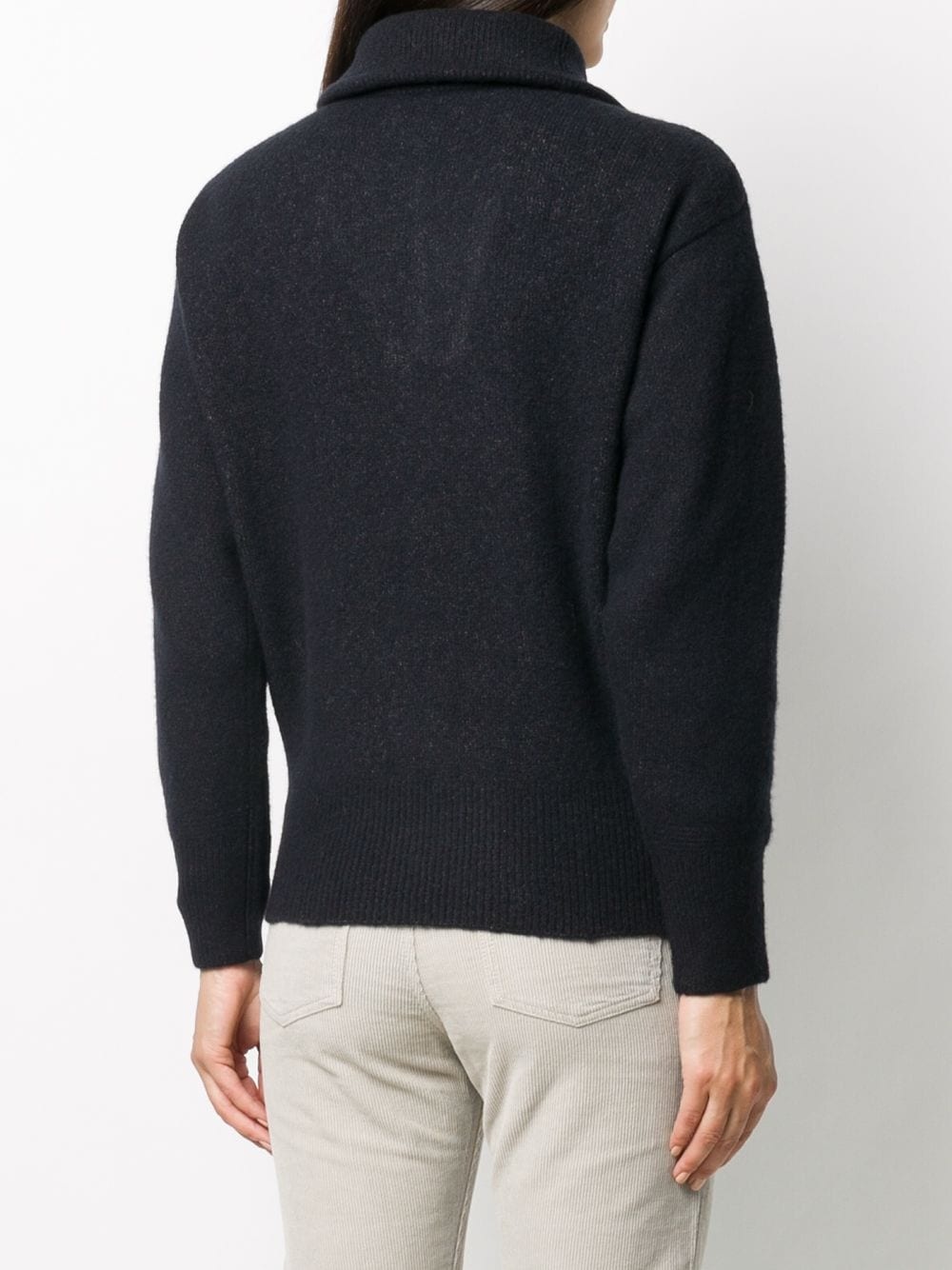 fine knit pullover jumper - 4