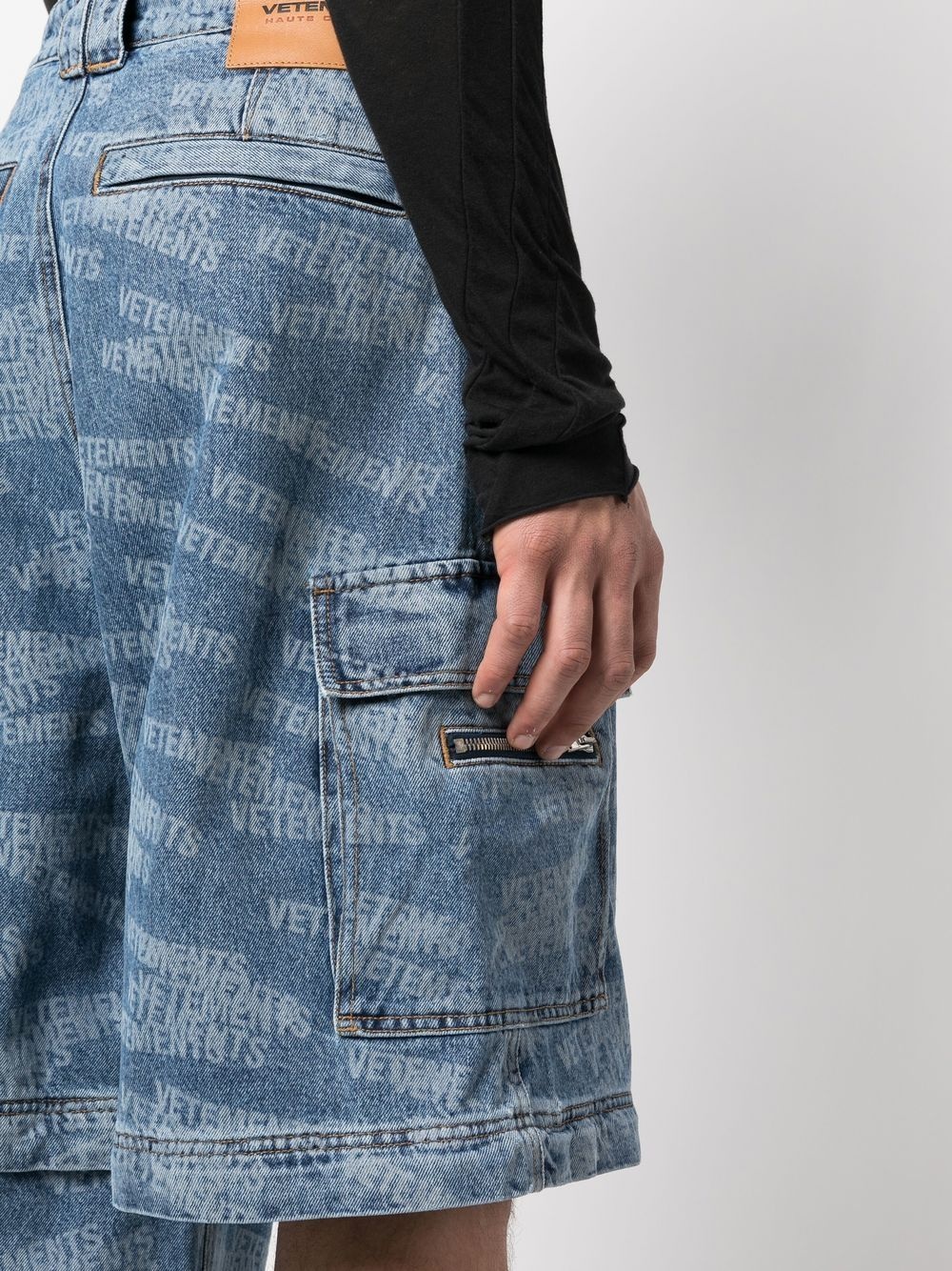 Transformer logo-print jeans - 6
