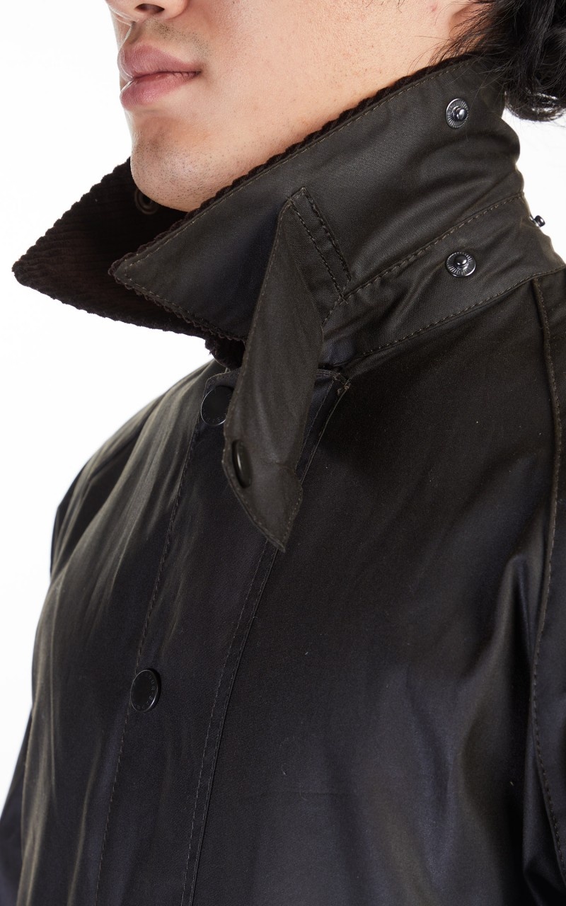 BEAUFORT WAX JACKET OLIVE - 10