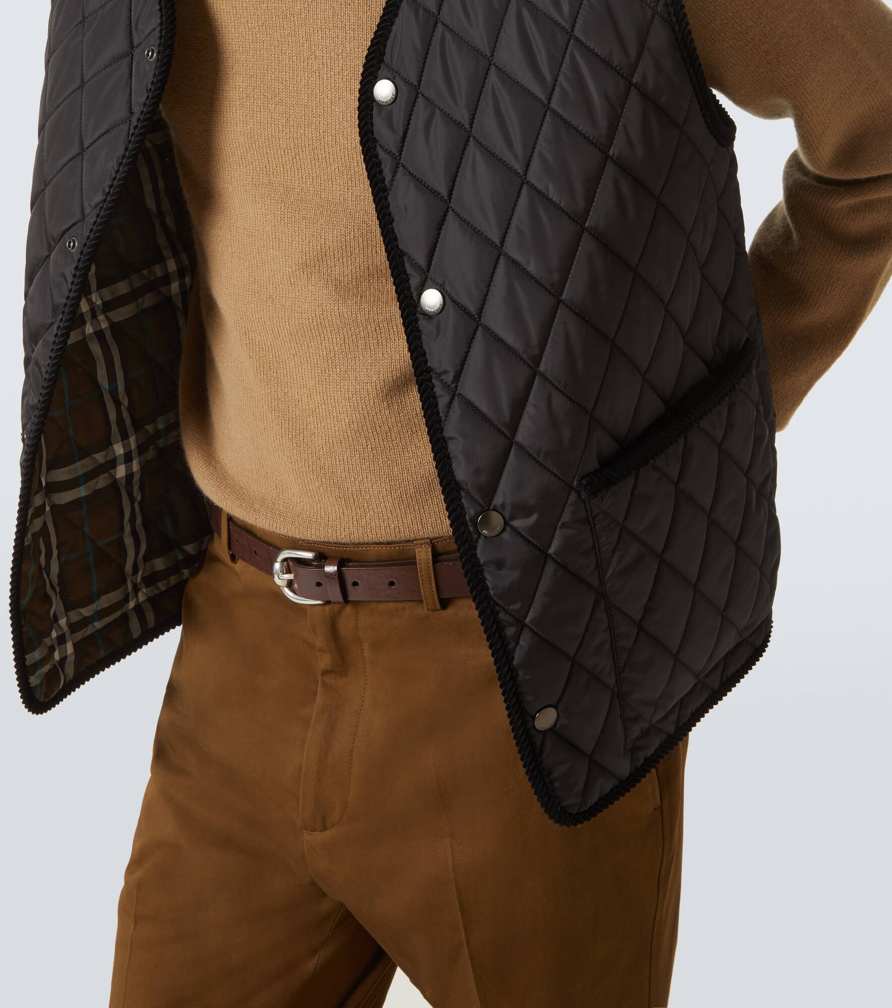 Quilted vest - 6