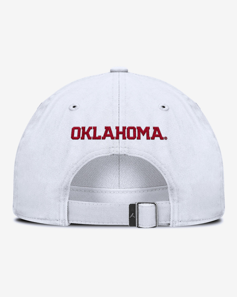 Jordan Oklahoma Sooners Primetime Club Men's Jordan Brand College Adjustable Hat outlook