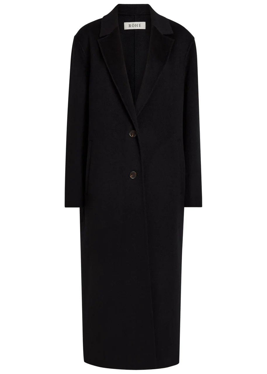 Rohe Single-breasted Wool Coat - 1