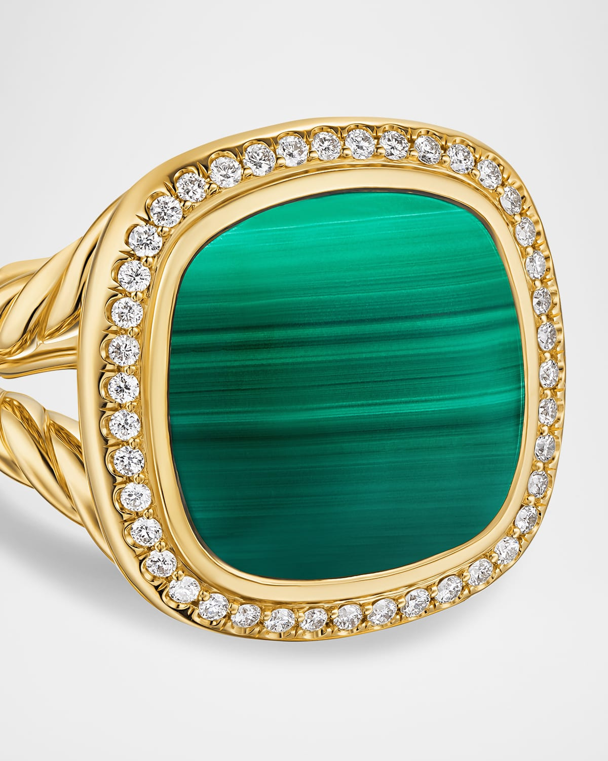 Albion Ring with Gemstones and Diamonds in 18K Gold - 2