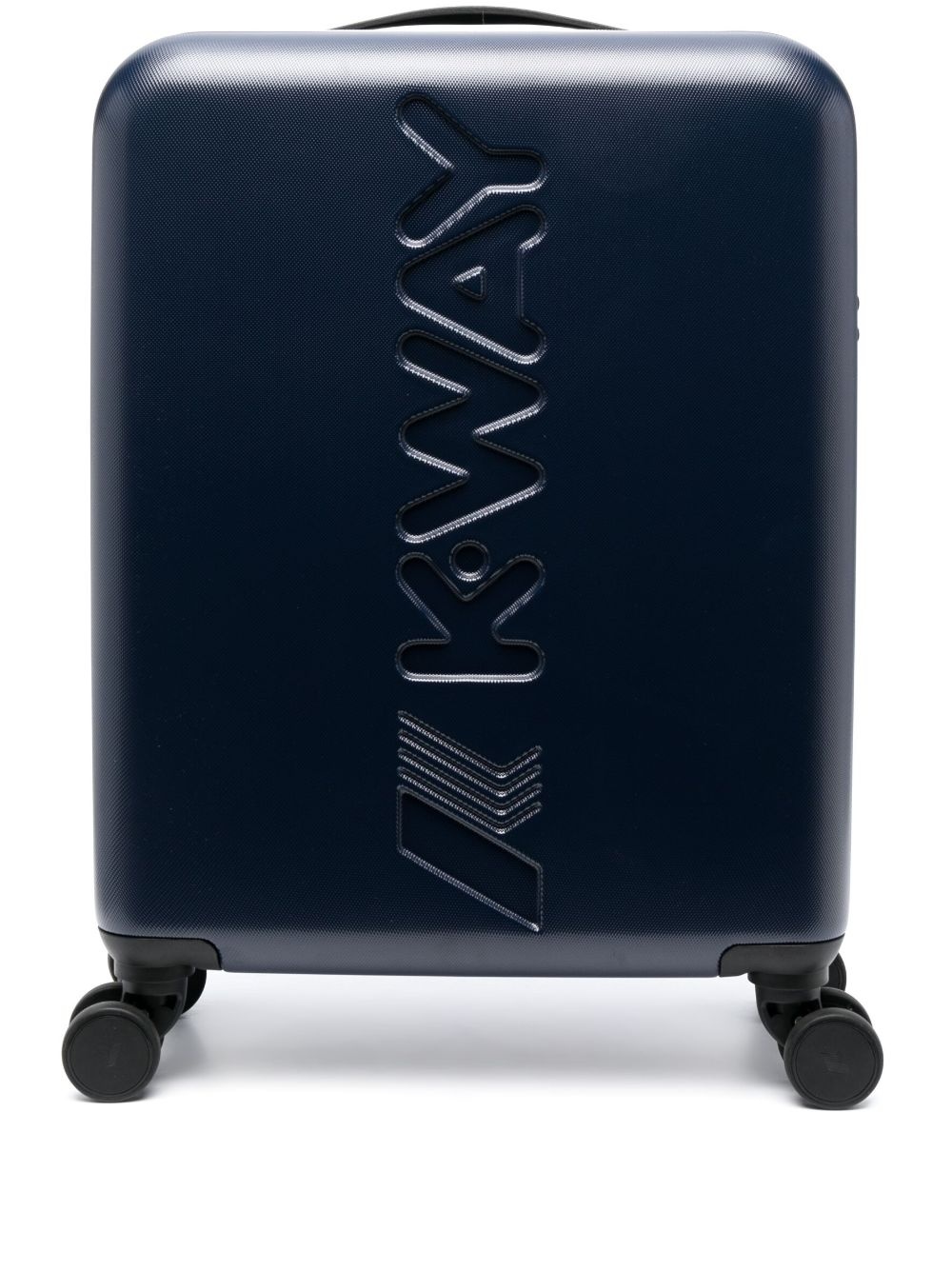 logo-debossed cabin luggage - 1