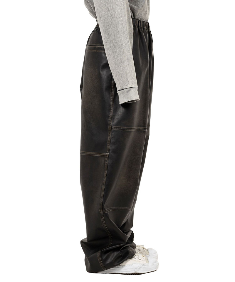 Coated Wide Pants 6