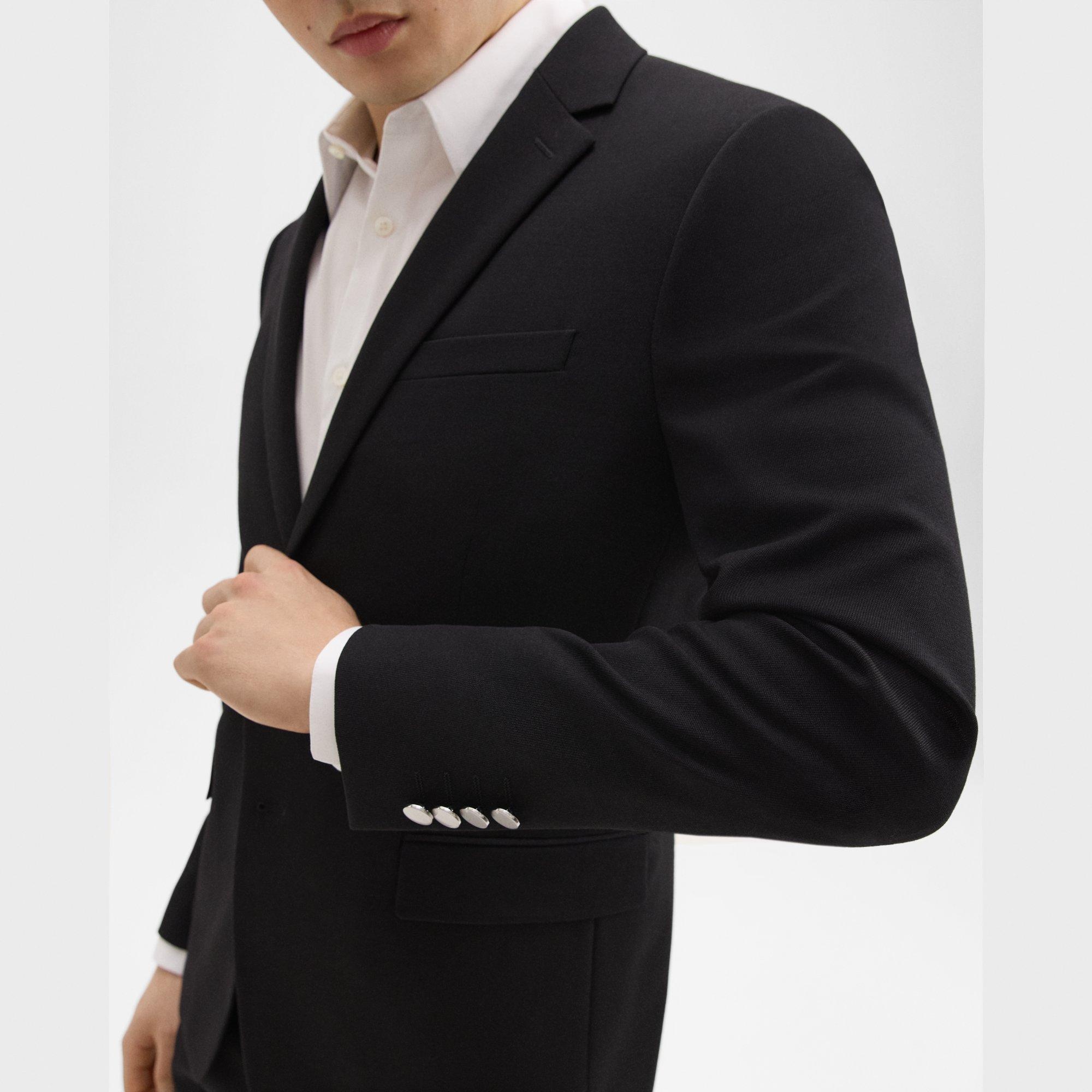 Morton Blazer in Textured Gabardine - 5