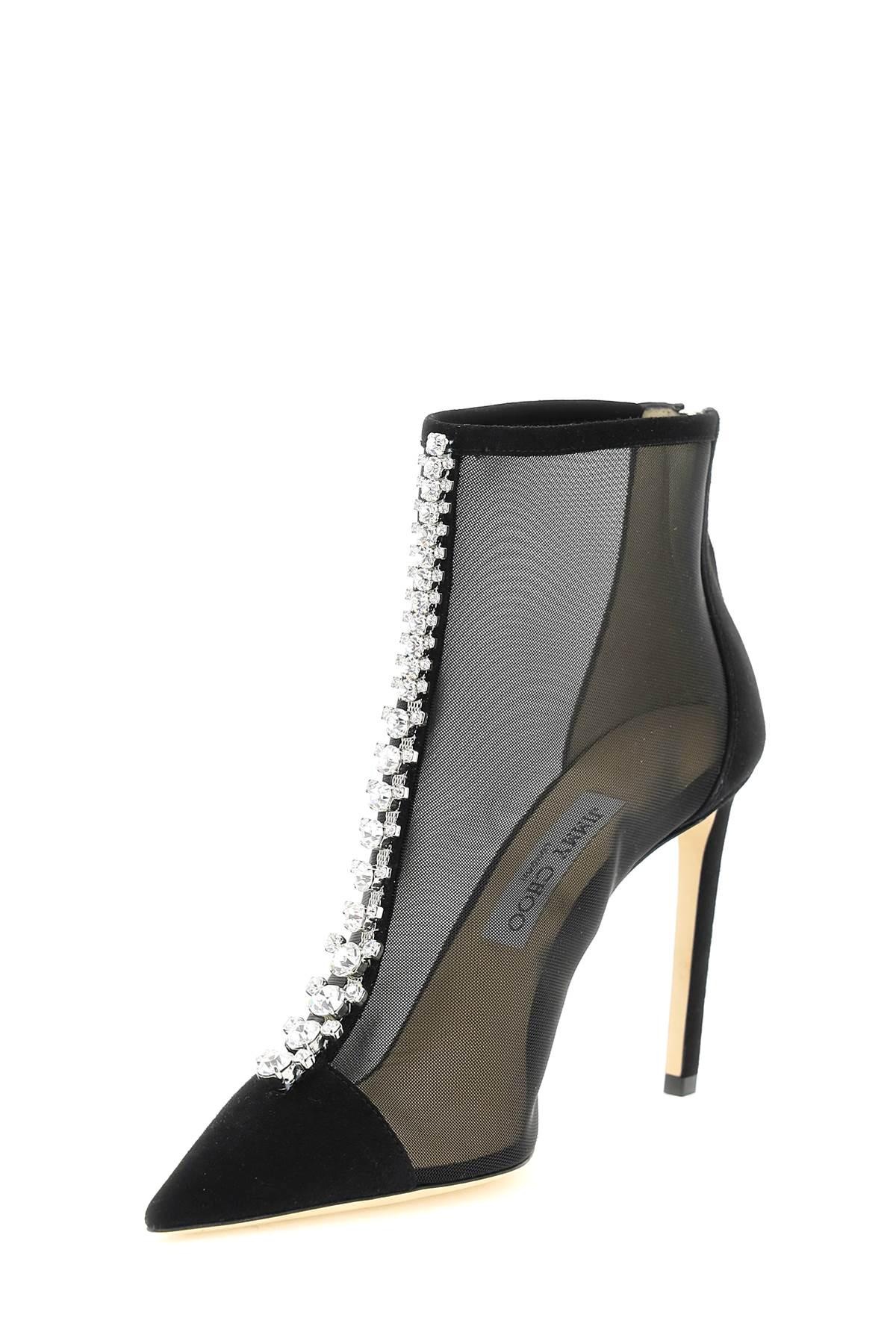 JIMMY CHOO - BING 100 ANKLE BOOTS - 4