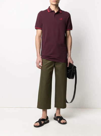 Loewe cropped straight-leg trousers outlook