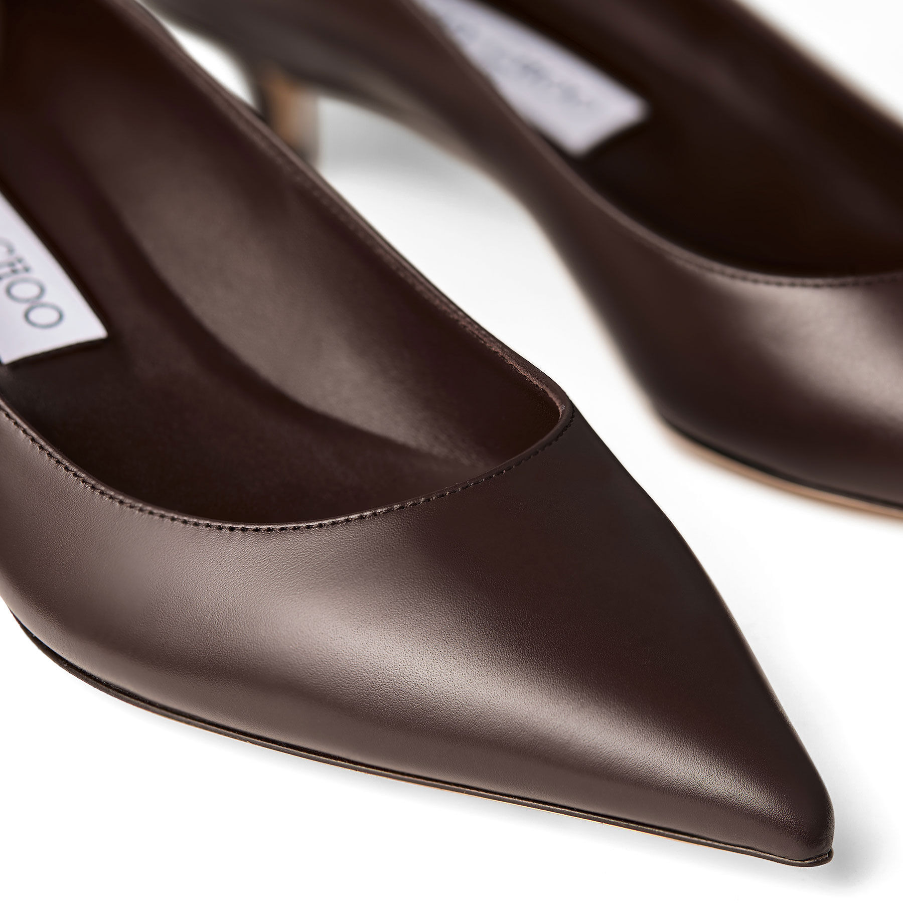 Amelia
Chocolate Calf Leather Pumps - 3