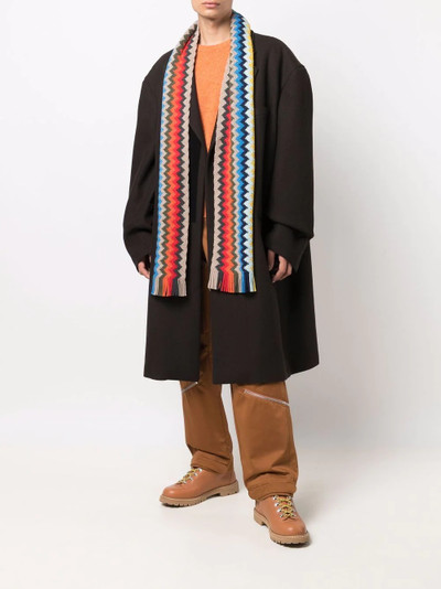 Missoni zig-zag knit scarf outlook