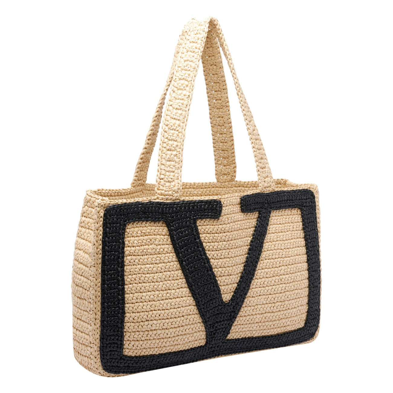 Valentino Garavani Women Viva Superstar Crochet Tote Bag - 2