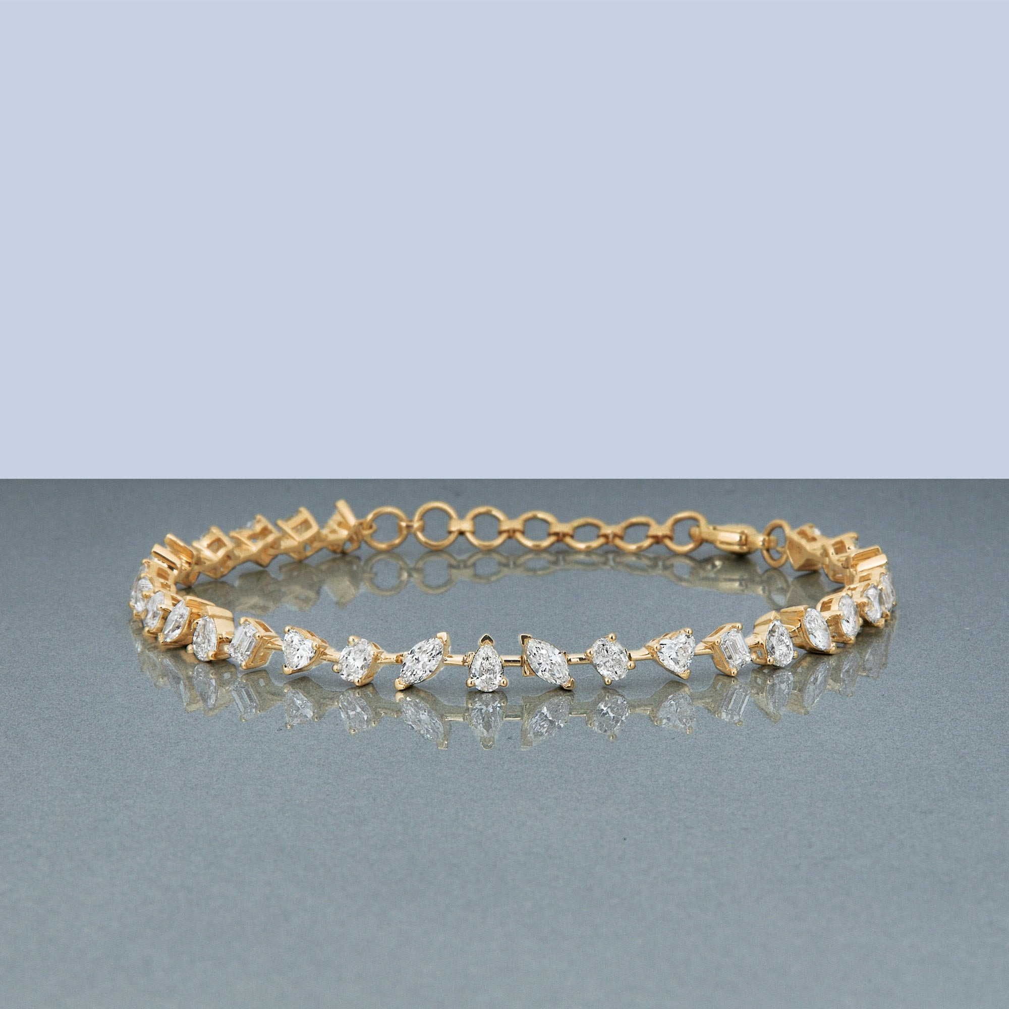 3 CTW Carnival LAB-Created Diamond Tennis Bracelet - 4
